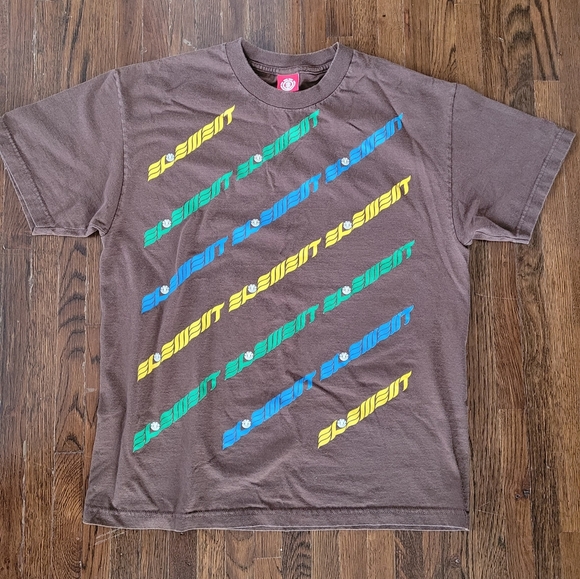 Element Mens Stone Age T-Shirt (Off Black)